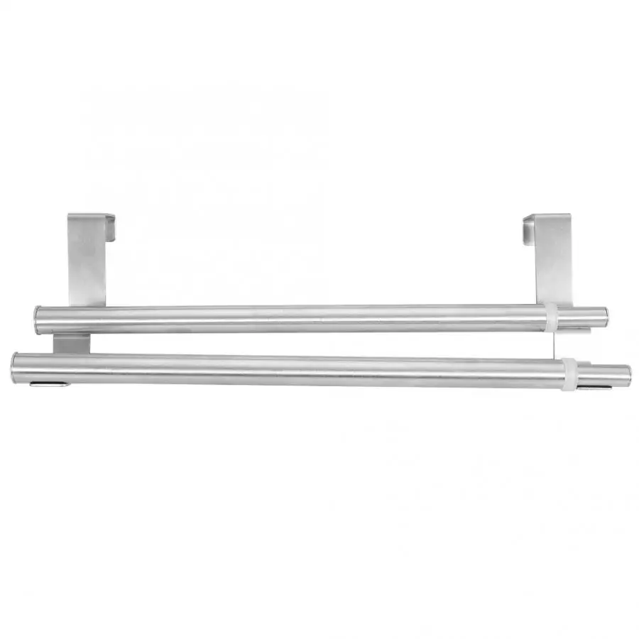 Вешалка для полотенец из нержавеющей стали выдвижная полка банных