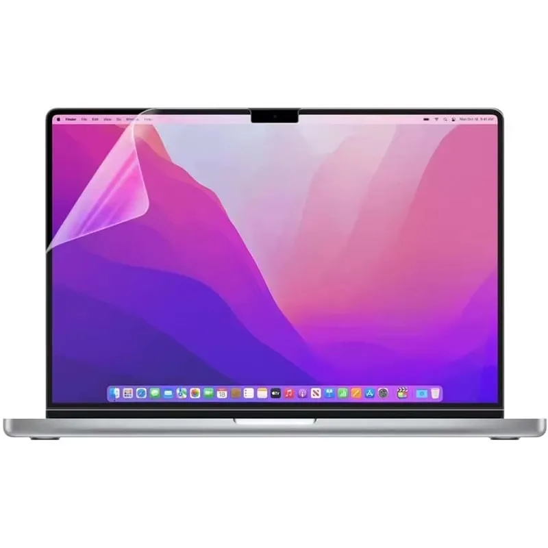 Фото Матовая защитная пленка для экрана Macbook Pro 14 14,2 дюйма A2442 2023, M2 Max A2779, антибликовая защитная пленка №1
