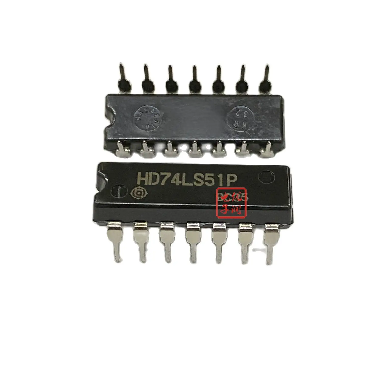 

10 шт./HD74LS51P 74LS51 [новый импортный оригинальный] DIP-14 Двойной вход и без чипа затвора