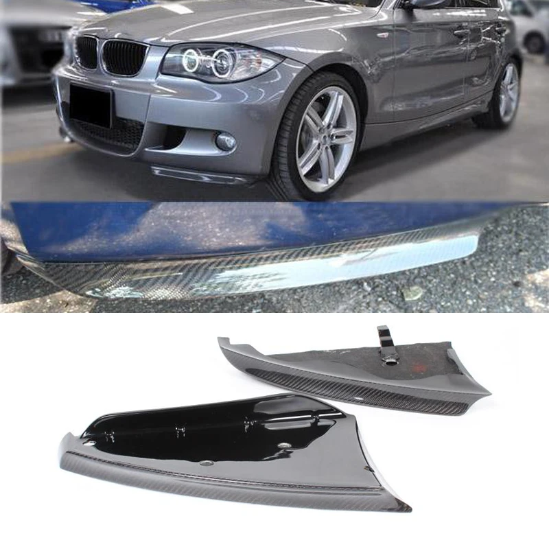 Для BMW 1 серии передний бампер разделители губ фартуки защелки E87 M Tech спортивный