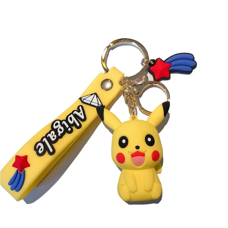 Покемон брелок Eevee Vaporeon Jolteon Flareon Ice Eon Umbreon зеркаon аниме Подвеска сумка дети
