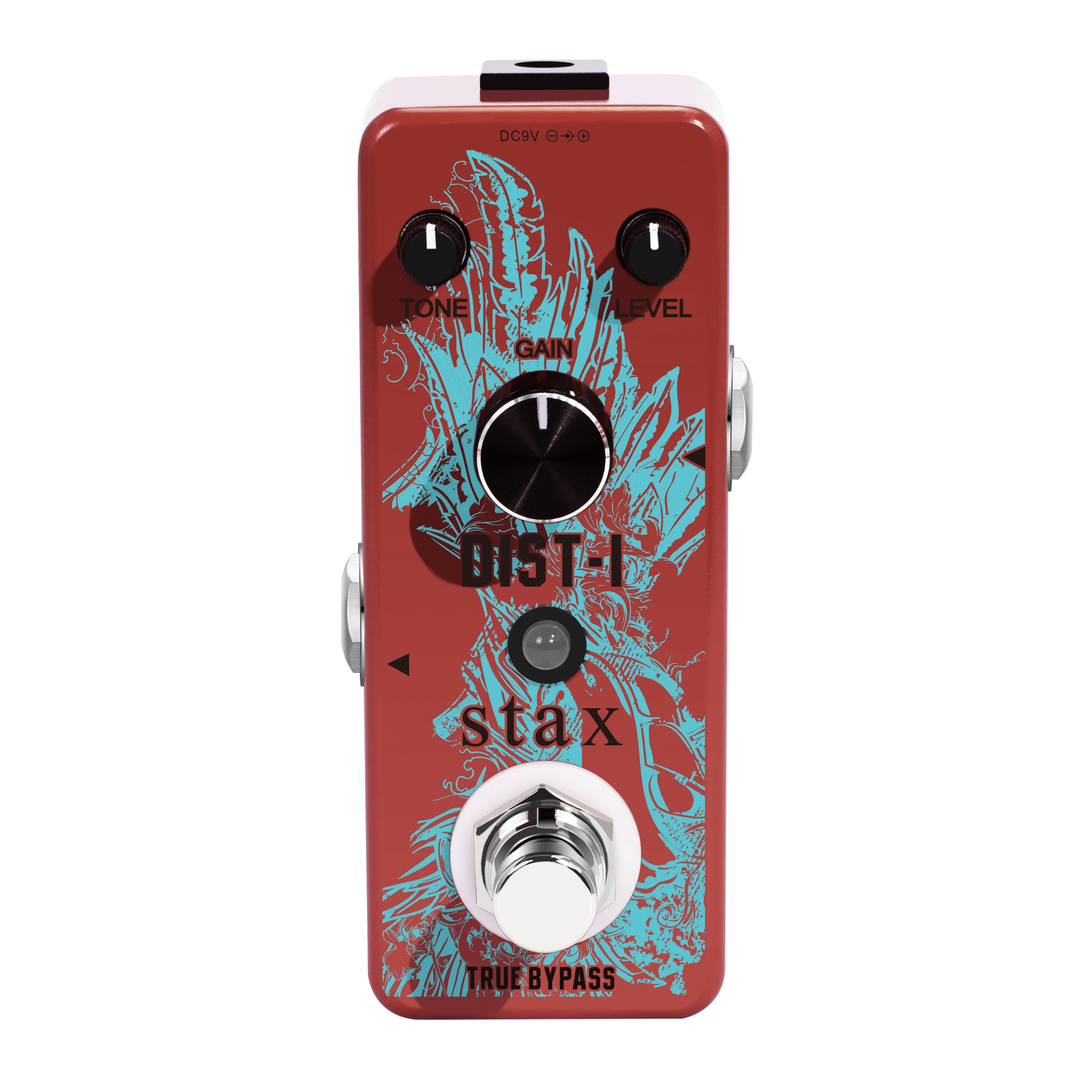 

STAX LEF-301A Guitar Distortion Pedal Realistic Vintage British Amplifer Dist Pedals High Gain Distortion Effect