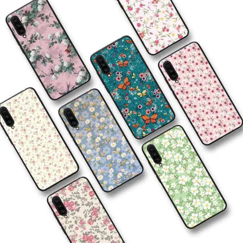 Милый чехол в Корейском стиле с цветочным рисунком для телефона Xiaomi mi 9 mi8 F1 9SE 10lite