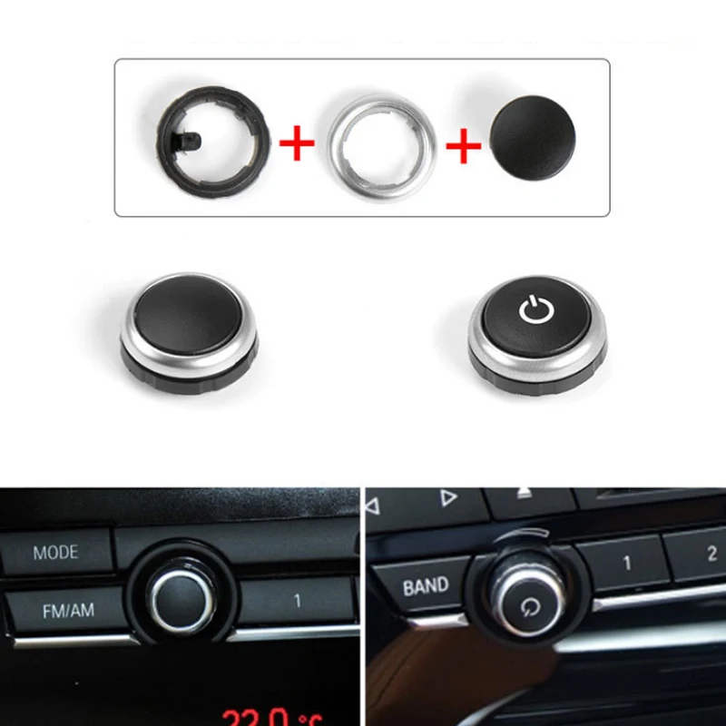 Крышки клавиш консоли кондиционера воздуха для BMW 5 6 7 серии X5 X6 F10 F18 F06 F12 F01 F02 F15 F16 520 523 on.