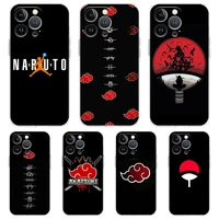 naruto logo soft transparent phone case cover for iphone 13 12 11 pro max x xr 8 7 plus se 2020 xs max luxury shell fundas coque