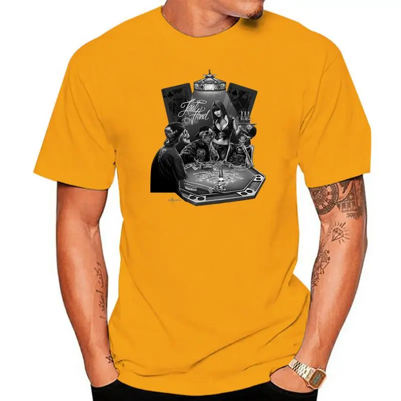 David Gonzales Art Dga Tee Shirt Last Hand Poker Gambling