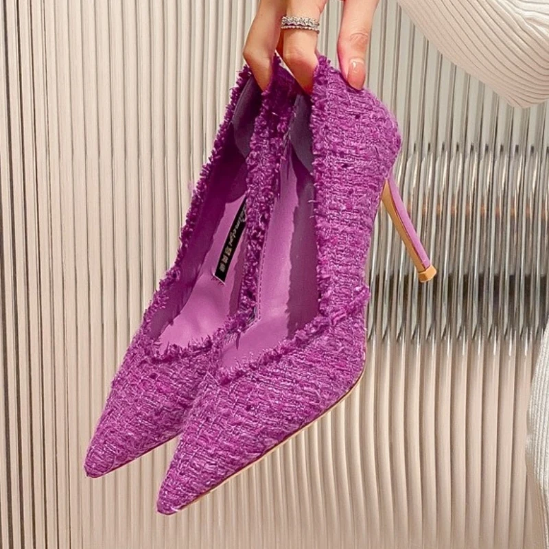 

Autumn New Fashion Design Versatile Pointy Casual Comfortable Women's Shoes Elegant Dress Office Sexy Party Women's High Heels