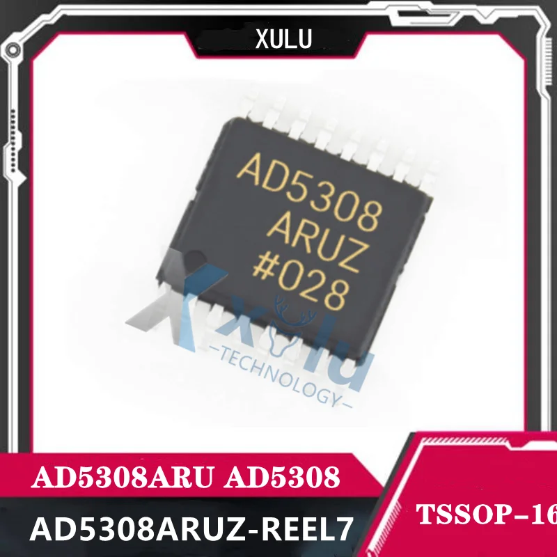 AD5308ARUZ-REEL7 AD5308ARUZ AD5308ARU AD5308 8-канальный, буферный выход напряжения DAC цифровой в аналоговый конверсионный чип TSSOP-16