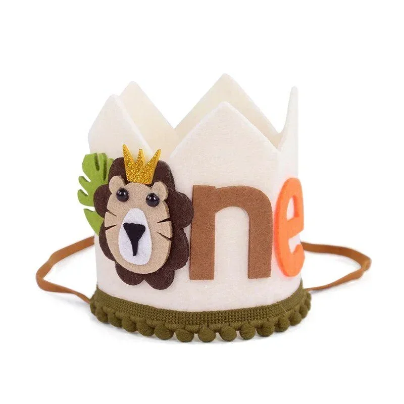 

Шляпа Корона льва Первый День Рождения