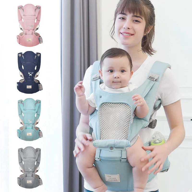 Baby Carrier Ergonomic Infant Multifunctional Waist Stool Newborn Toddler Multi-use Before and After Kangaroo Bag Accessories