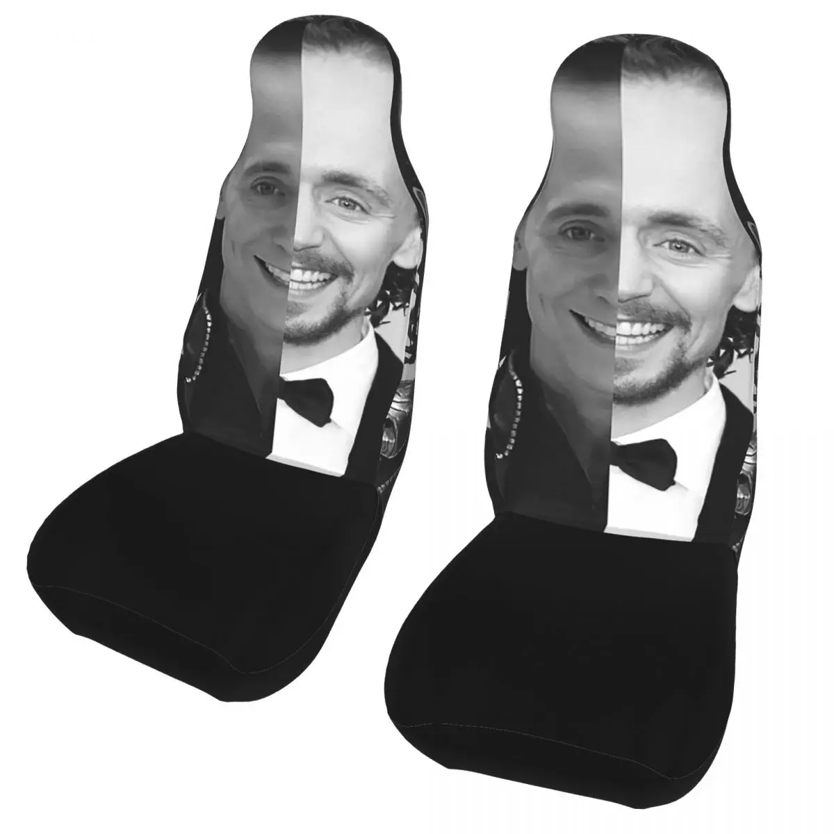 

Tom Hiddleston Black And White Car Seat Cover Four Seasons Suitable For All Kinds Models Actor Seat Cushion/Cover Fabric Fishing