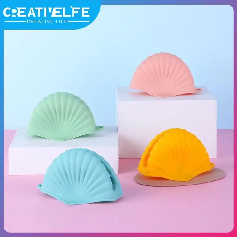 

Food Grade Silicone Gloves Household Oven Baking Mitts Holder Anti Scalding Kitchen Baking Silicone Heat Insulation Clip