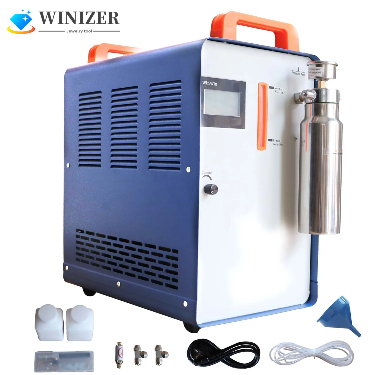 Water Oxygen Welder - Small Household 2500W Flame Polishing Machine Platinum Fusion Silver Decorative Welder Jewelry Equipment