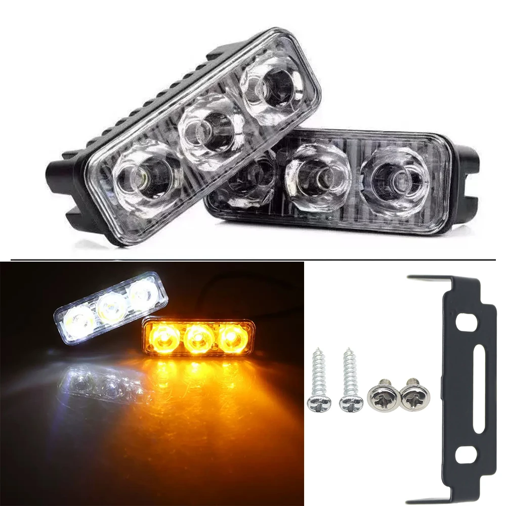 

2 шт., Автомобильные дневные ходовые огни