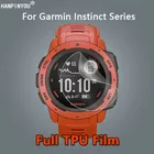 Для смарт-часов Garmin Instinct 2 2S, тактические ультрапрозрачные мягкие гидрогелевые Защитные пленки из ТПУ, не закаленное стекло