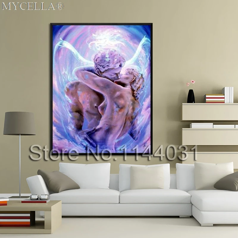 

Набор для алмазной вышивки «поцелуй»