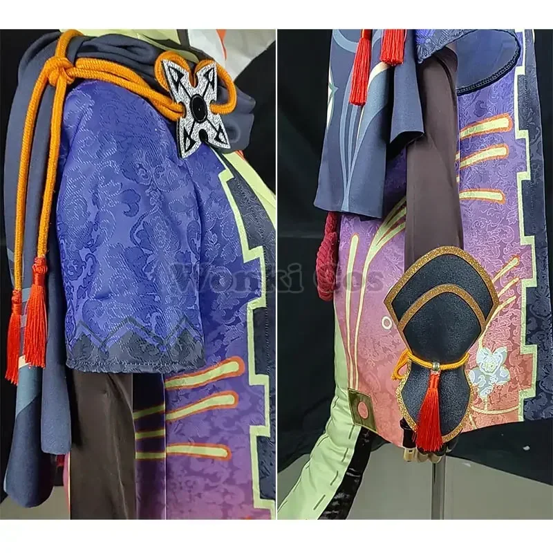 Игры Impact Sayu карнавальный костюм парик с хвостом ninjia девушка Gen косплей костюмы