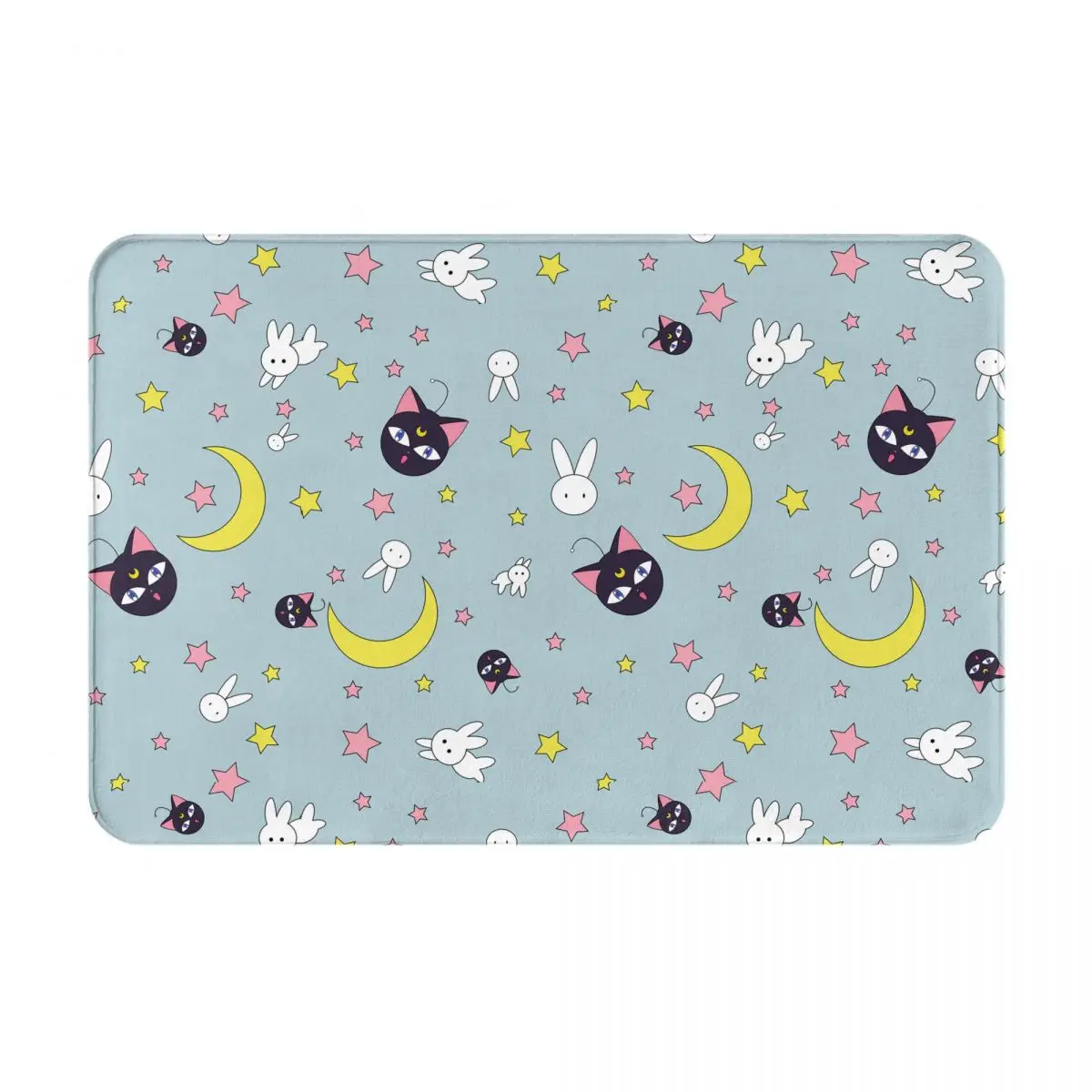 

Sailor Moon Printed Doormat Floor Mat Home Creative Mat Super Soft Absorbent Bathroom Door Mat Door Entrance Mat