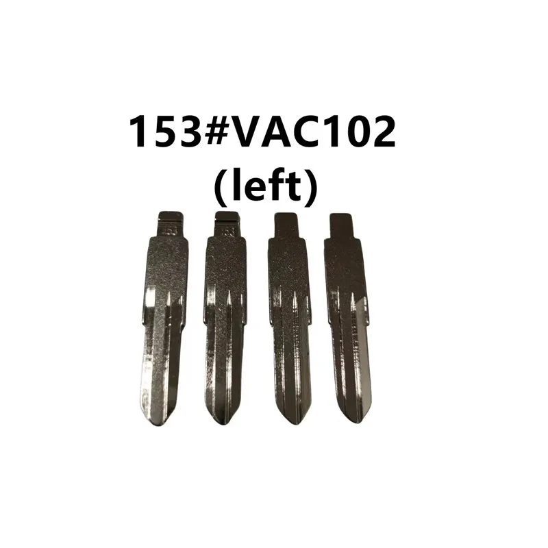 

10pcs Lishi #153 VAC102(left) Uncut Flip KD Remote Key Blade VVDI Blank for Renault Megan Dacia Clio Duster Replacement Key