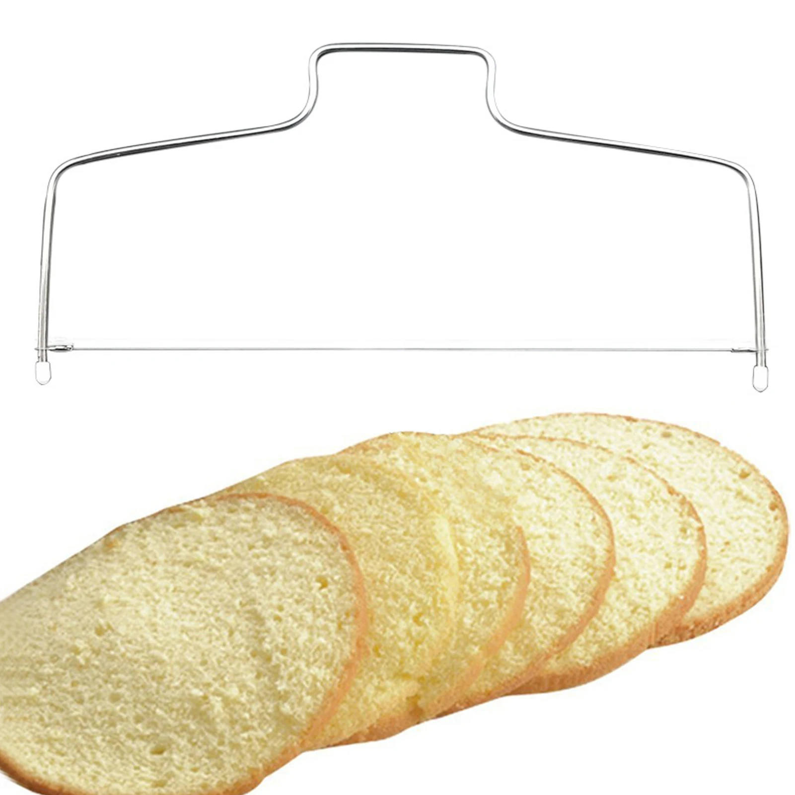 

Double Line Cake Cut Slicer Adjustable Stainless Steel Baking Mold DIY Bakeware Decorating Strings Knife Kitchen Cooking Tools