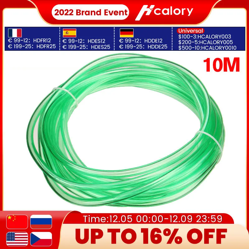 

5M / 10M Car Heater Fuel Pipe Hose Line Green for Oil Pump Dedicated Tubing For Eberspacher for Diesel Air Parking Heater
