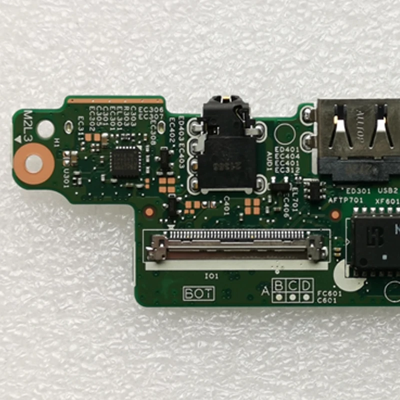 Фото 06KM8J 6KM8J USB-аудио-плата LAN SD IO для замены на ноутбуках Dell Vostro 5490 5590, малая интерфейсная плата №4