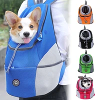 dog backpack puppy dogs carrier bag durable padded shoulder pet cat carrier outdoor portable packaging carrying pet supplies
