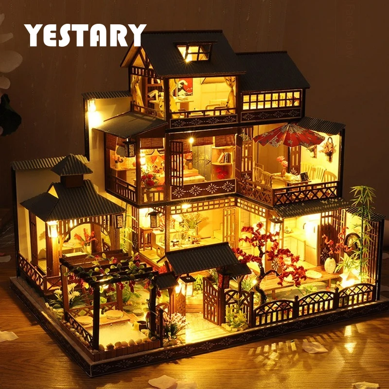 

YESTARY DIY Miniature House Kit BJD Dollhouse Material Kit Miniature Items BJD Doll Accessories Toy For Girl Gifts DIY Dollhouse