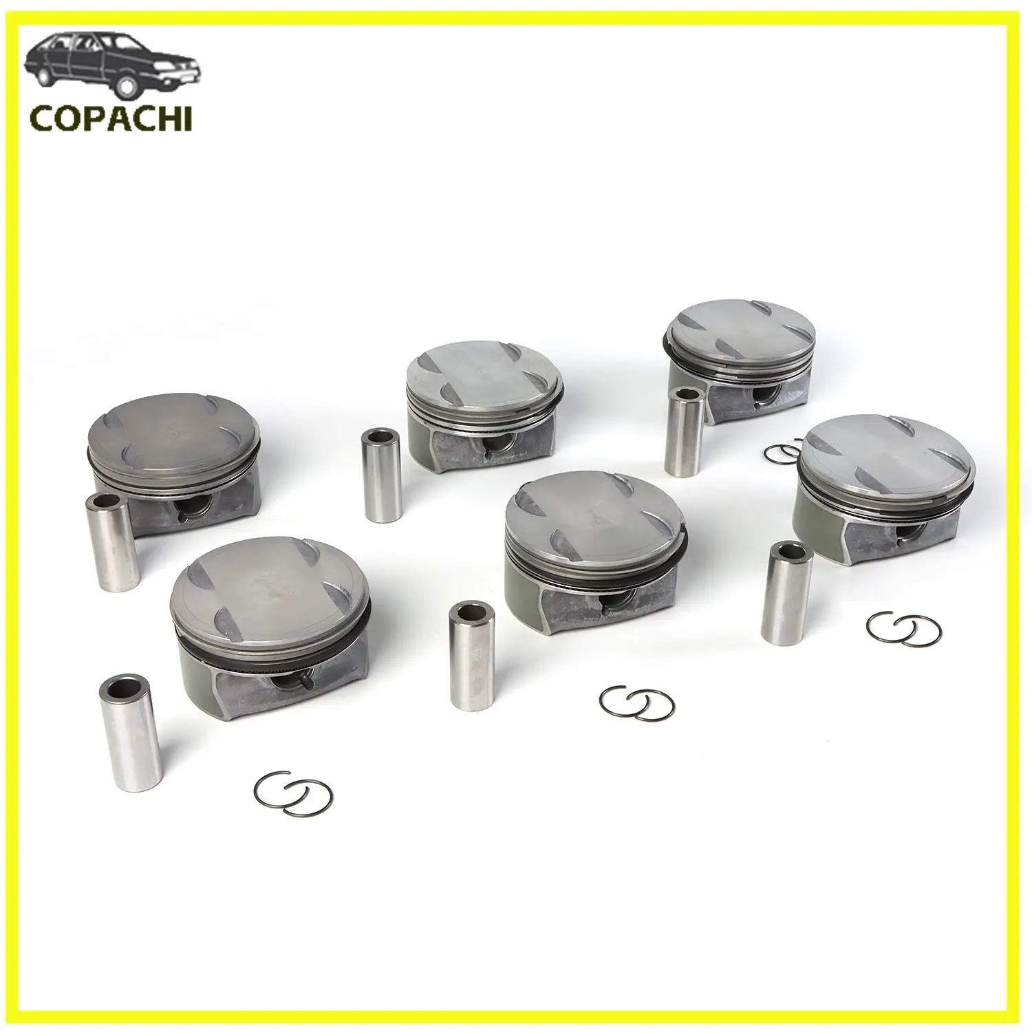 6шт. 2720304317 2720302217 2720309717 Комплект поршней и колец 92 9 мм для Mercedes-Benz CLK350 C350 E350 GLK350 M273