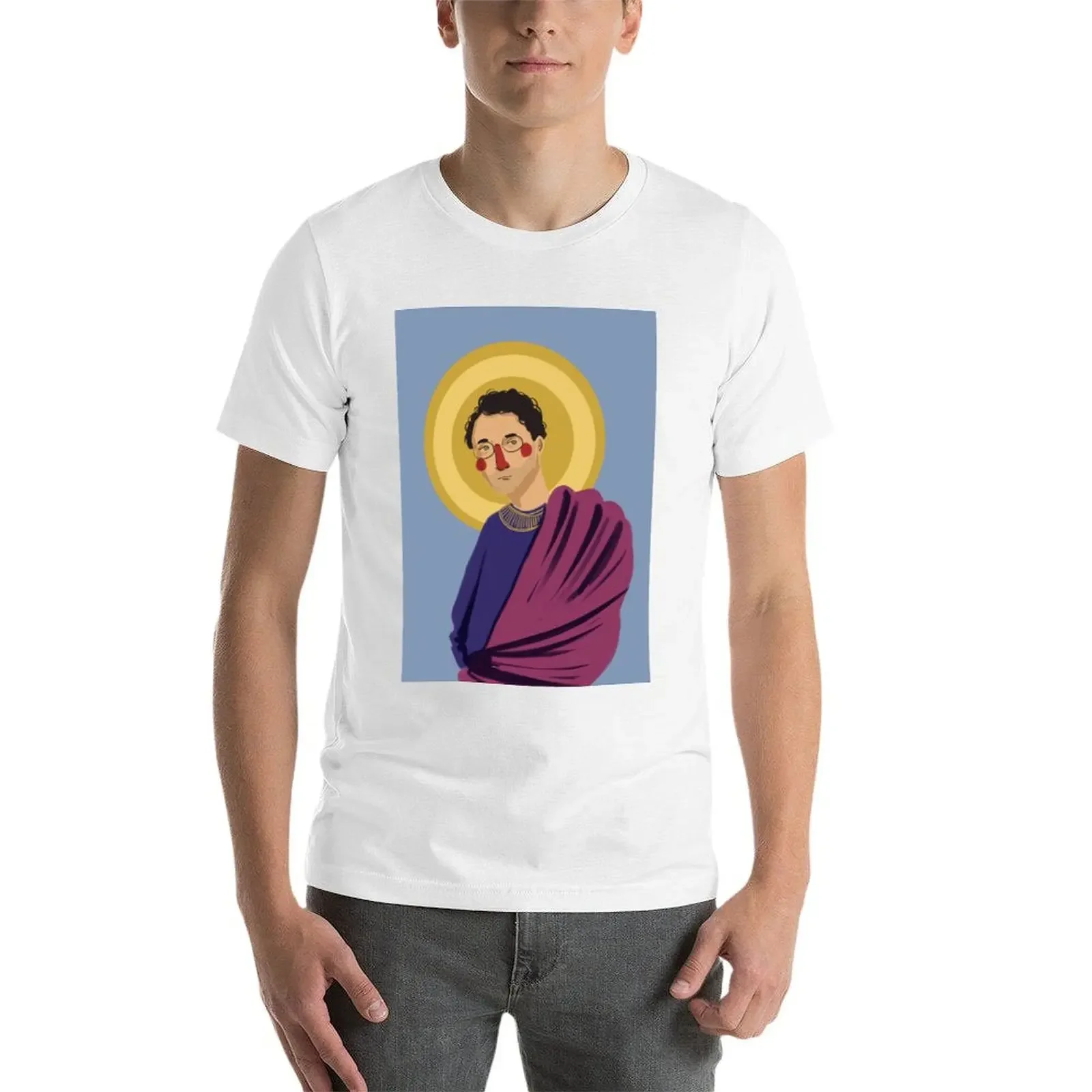 Футболка Roberto Bola?o эстетическая одежда футболки с рисунком рэпера мужская в стиле