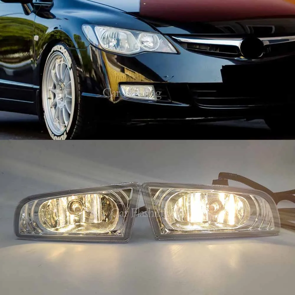 Противотуманные фары для HONDA CIVIC s FD1 FD2 2006-2011 передние Для CIIMO 2012-2015 светодиодные