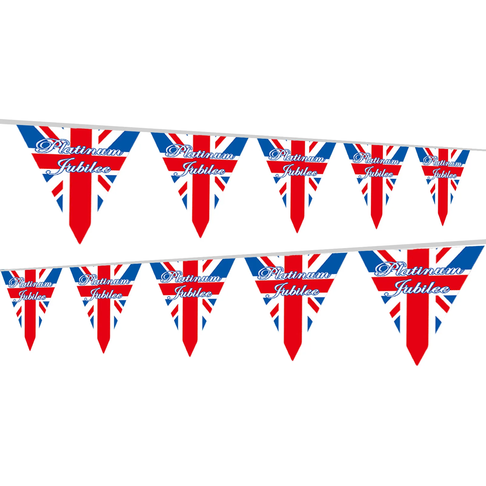 

Флаги королевы Платина юбилейные, декорации Платина юбилейные 2022, британский флаг, треугольные ленты, флажки, баннер патриотическая темати...