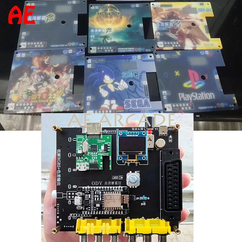 GBSC GBS управление RGBS /Scart /Ypbpr сигнала в CRT/VGA /HDMI-совместимые