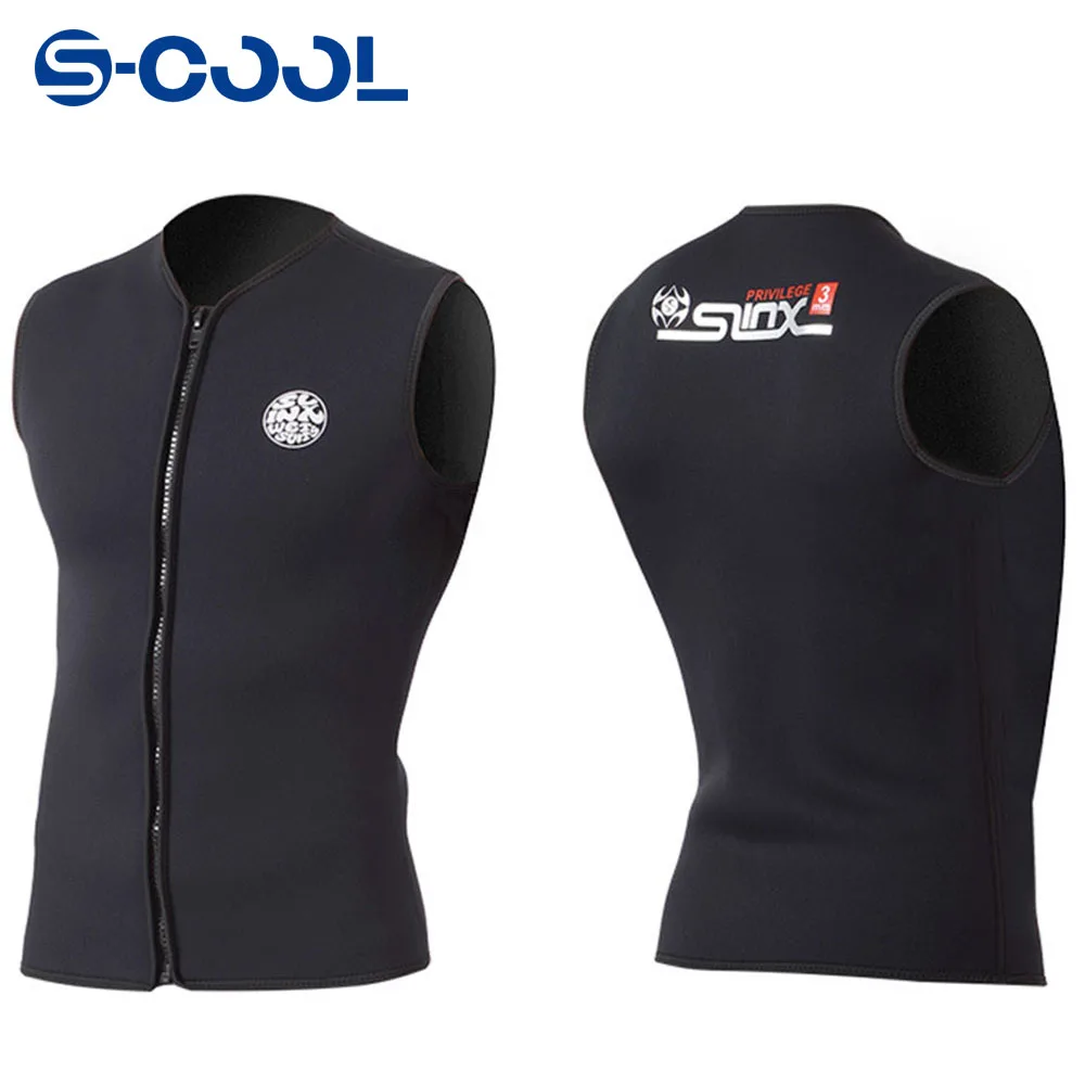 

Wetsuits 3MM Neoprene Sleeveless Wetsuit Vest for Diving Surf Windsurf Kitesurfing Diving Equipment Unisex Fleece Lined Vest