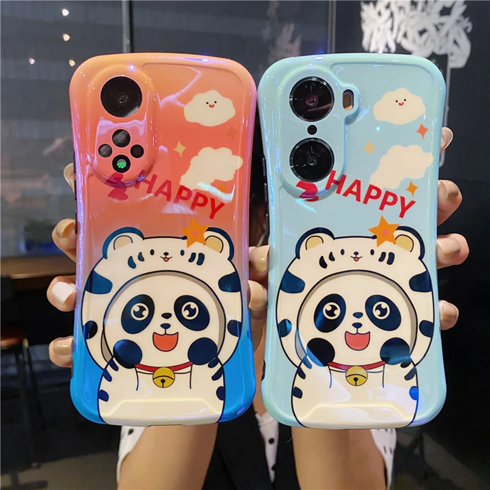 

For iPhone 13 Pro Max Cute Cartoon Blue High Quality Luxury 12 11 Pro Soft Case X XR Xs Max SE 2020 7 8 Plus Girls phone case