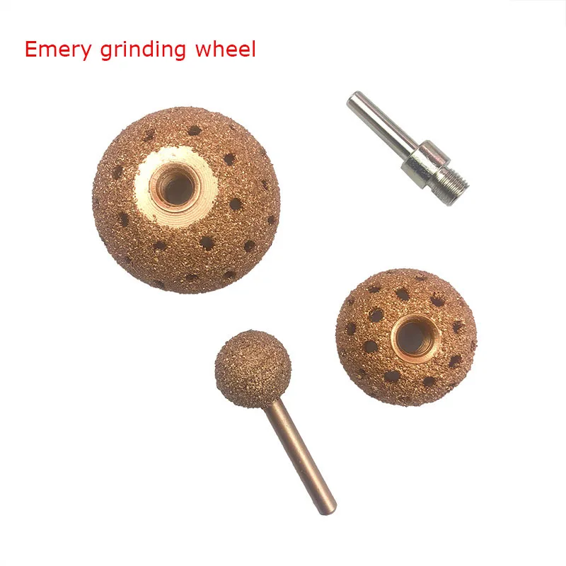 1PC Emery Material Hemispherical Pneumatic Grinding Head Grinding Wound / Tire Tire Repair Tools