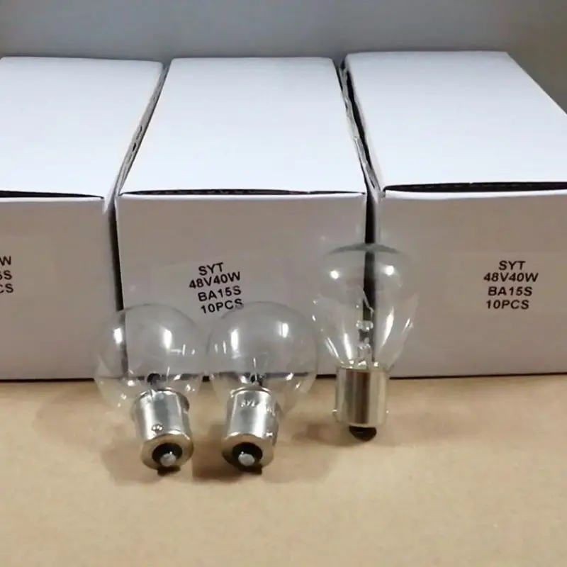 Ampoule Phare Chariot élévateur électrique Japonaise MH 1478A / 1578A - BA15S 48V/56V 40W, Pour TCM, Nichiyu - 4