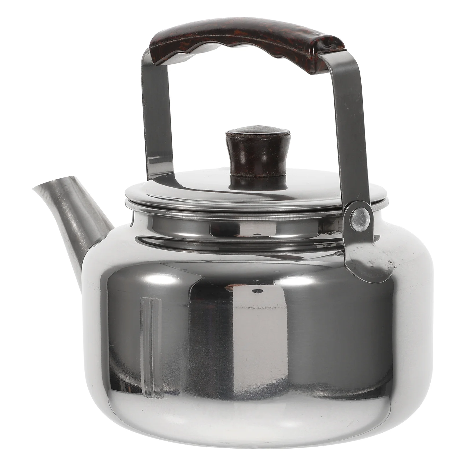 

Kettle Tea Water Stovetop Stainless Whistling Steel Teapot Pot Stove Boiling Boiler Hot Camping Induction Gas Loud Whistle