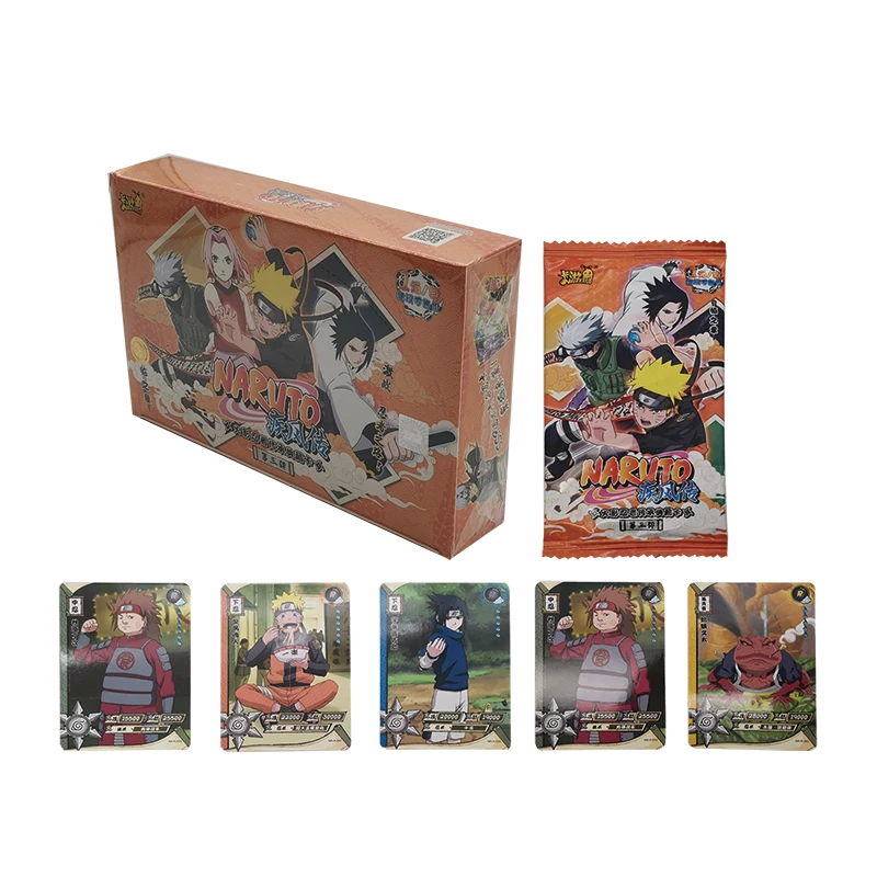 

Naruto Cute Handsome Cartoon Anime Legitimate Authorized Collection Card Action Figure Lucky Rare Blind Box Birthday Gift180PCS