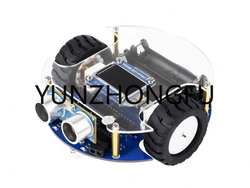 

Мобильный робот Waveshare PicoGo на основе Pico, автомобиль с дистанционным управлением, необходимый для программирования