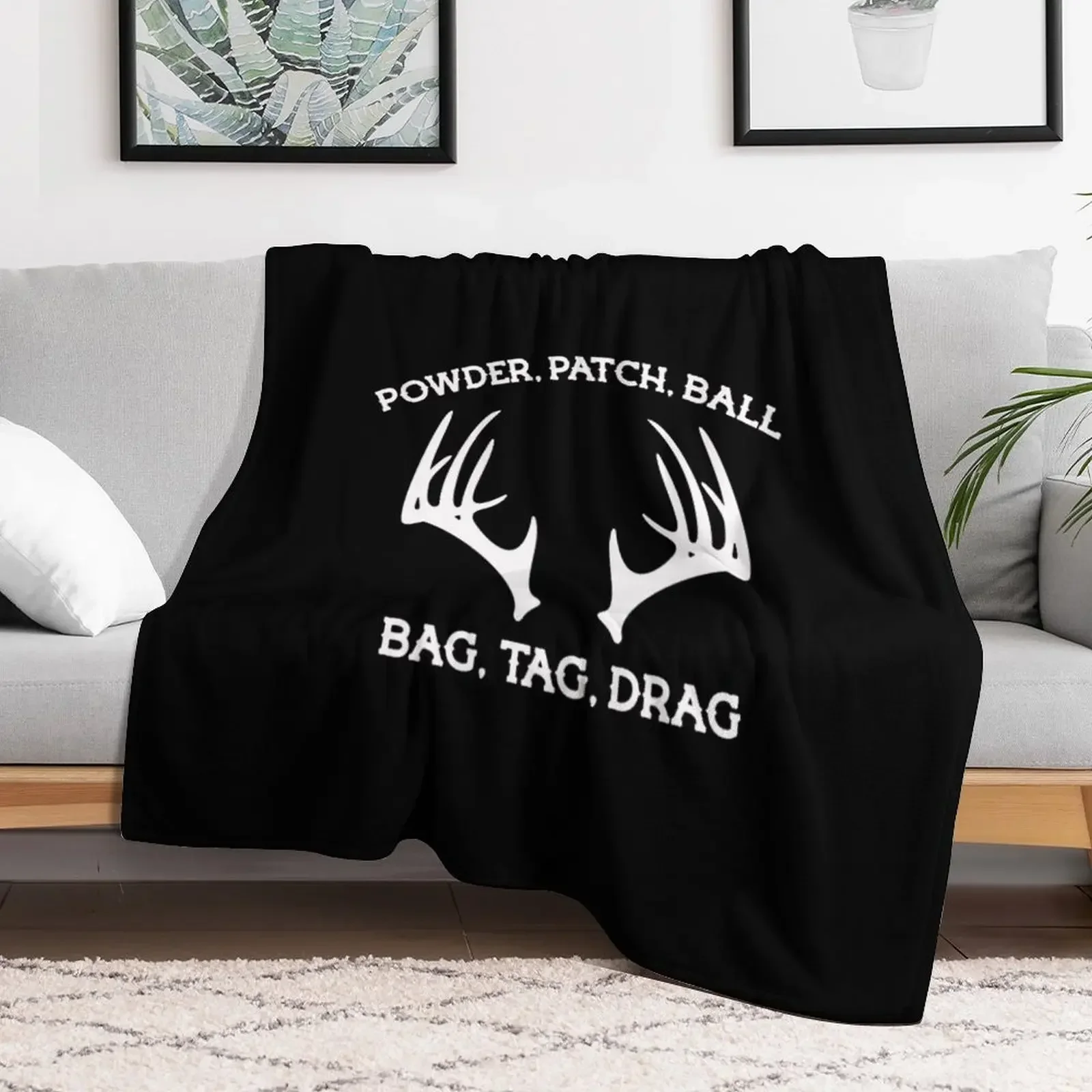 Охотничье олене охотничье оленевое одеяло с черной пудрой сезонное ворсистые