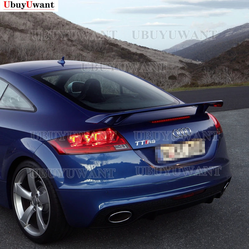 

Carbon Fiber / FRP Black Rear Trunk Spoiler Boot Lip Wing For Audi TT 8J TTS A5 A6 A7 All 2008 - 2011 Car Styling