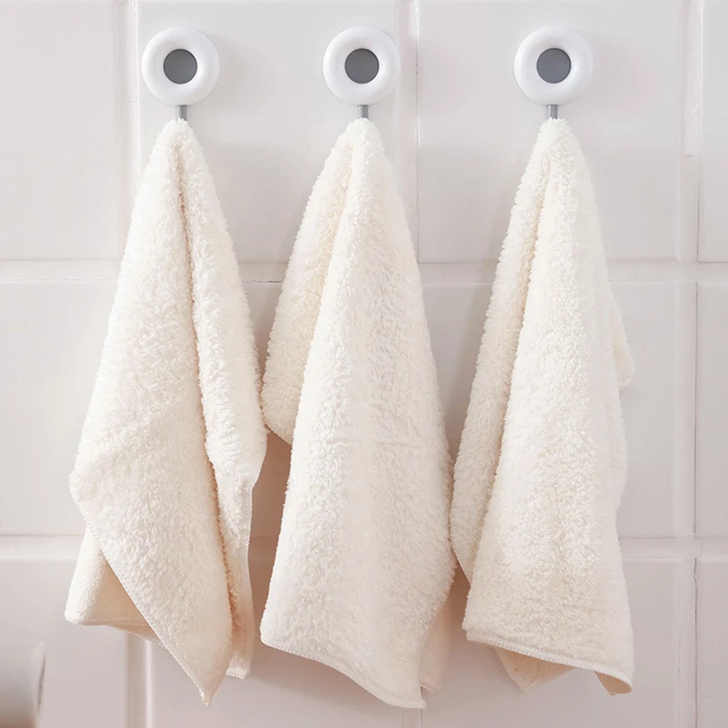 

3Pcs Home Coral Velvet Microfiber Rags Cleaning Cloths Hand Towel Reusable Washing Dishes Supplies Household Kitchen Cleaning