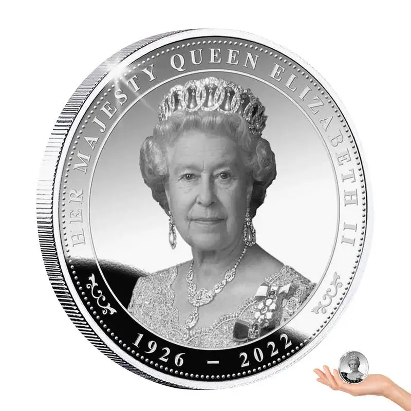 

Queen Elizabeth II Memorial Coin 1926-2022 Featuring Her Majesty Queen Elizabeth Coins Collectibles Coin Collections Anniversary