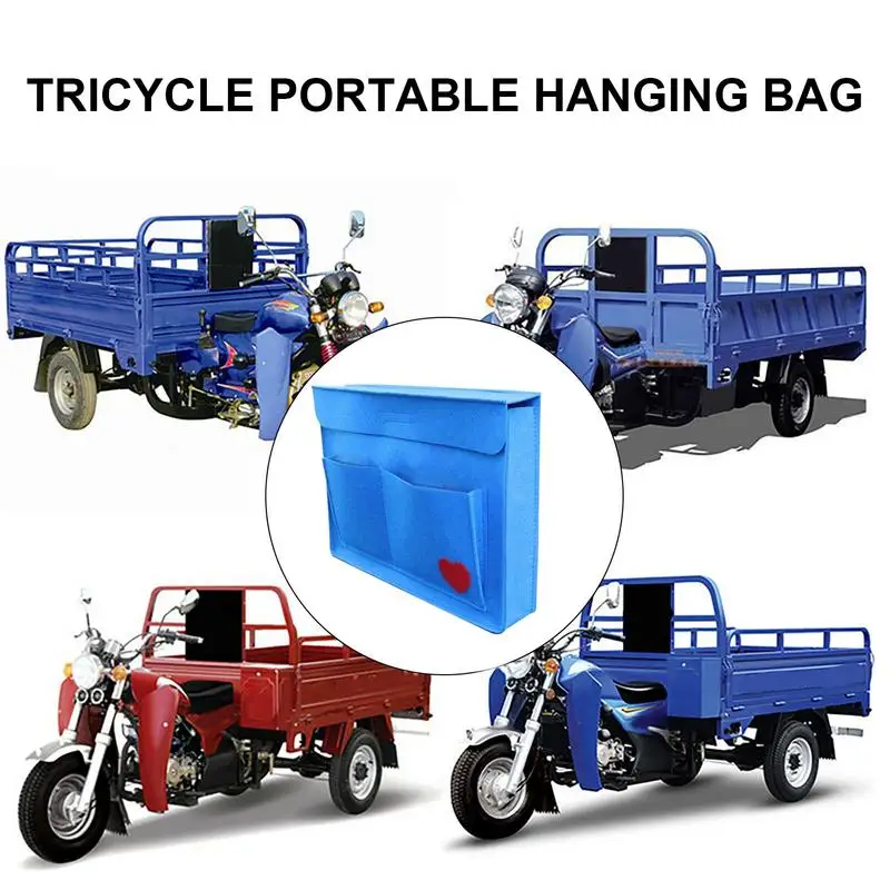 Сумка для трехколесного велосипеда плоской формы подвесная фетровая сумка