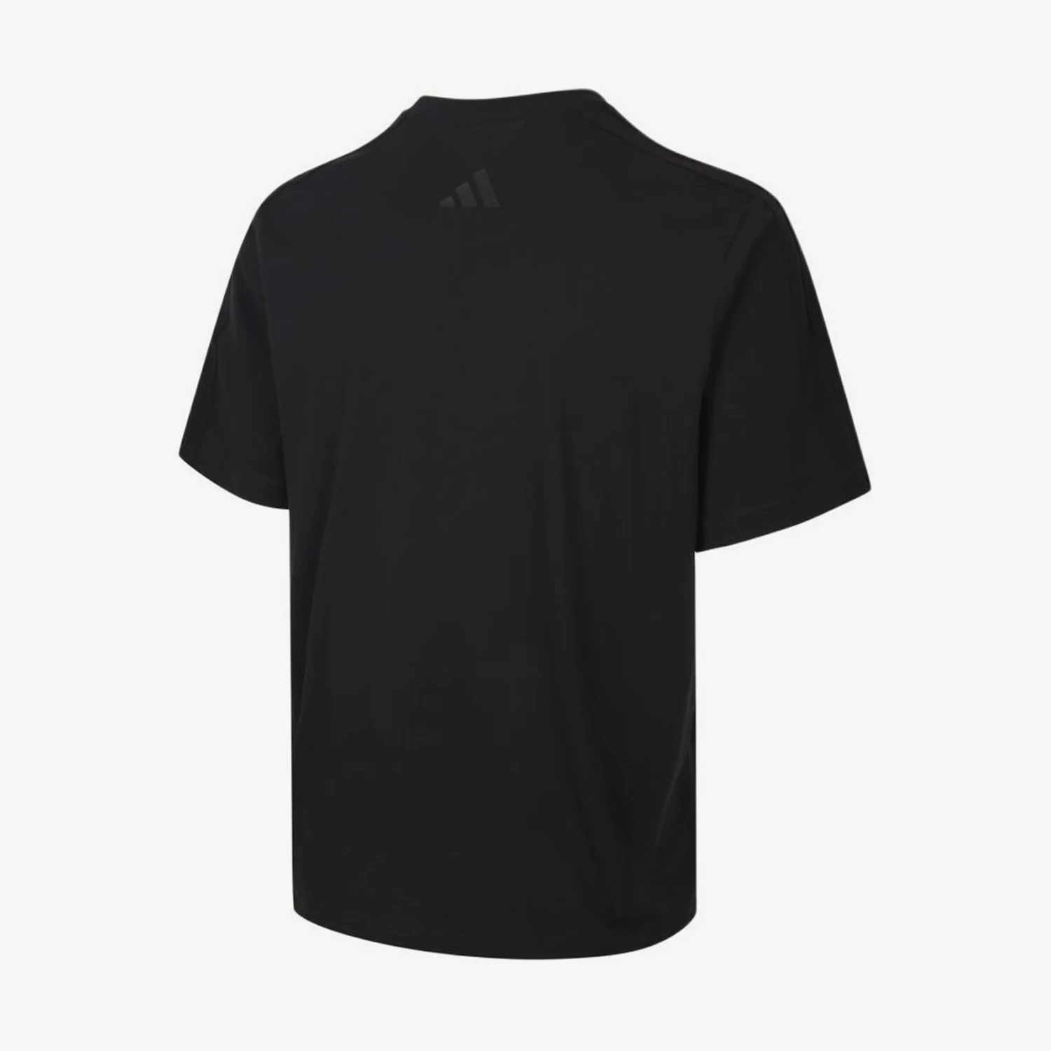 Фото Оригинальная мужская черная футболка Adidas CoFe с круглым вырезом и короткими рукавами KB4847 №2