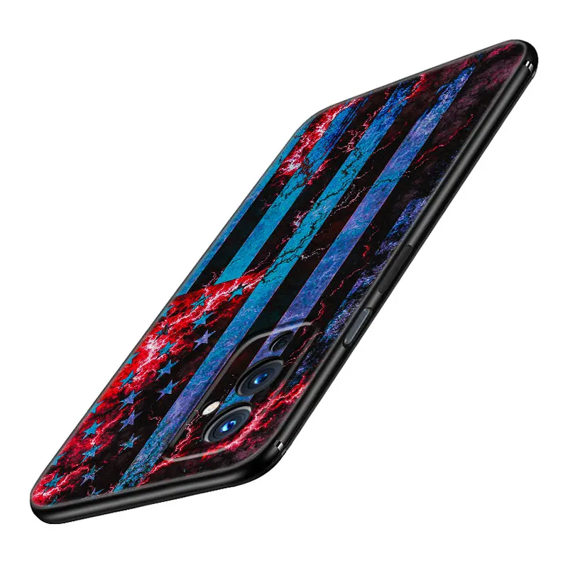 Чехол для телефона с флагом Америки США OnePlus 7 7T 8 9 10 Pro 8T 9R 9RT 10T 10R ACE Nord 2T CE2 Lite N10 N20 N100