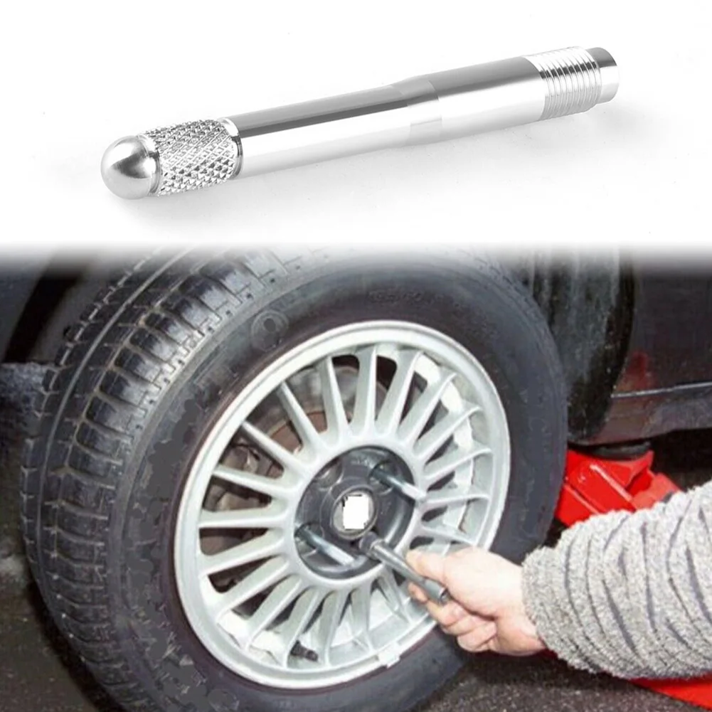 

1PC M14x1.5 Stainless Steel Wheel Hanger Pin Lug Hole Guide Alignment Tool Wheel Mount Aid Portable Repair Kit