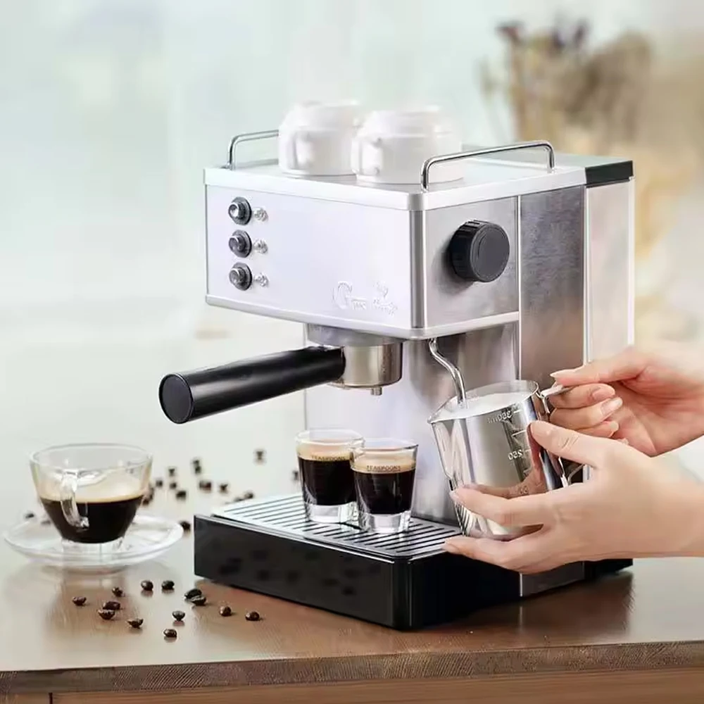 Кофеварка Xeoleo 19 бар эспрессо-машина 1050 Вт кофемашина для эспрессо насос ULKA из