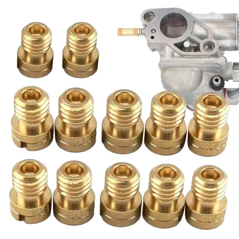 

Motorcycle Carburetor Jets Sturdy Pilot Injector Nozzle Main Jet Reusable Carburetor Main Orifice Nozzle Portable